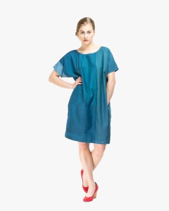 LENZI Shirt Dress – DIY Upcycling Sewing Tutorial by MILCH (EN+DE)